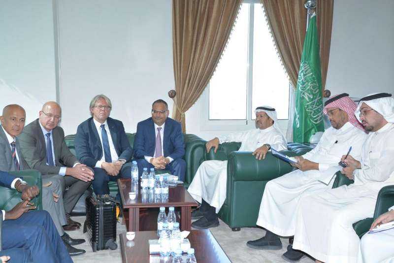 مستشار وزير الإسكان يبحث  الارتقاء بالتعاون مع وفد تجاري ألماني