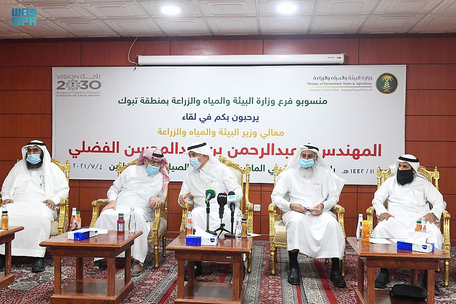 وزير “البيئة”: تبوك تضم مشاريع تحت التنفيذ تتجاوز مليار ريال