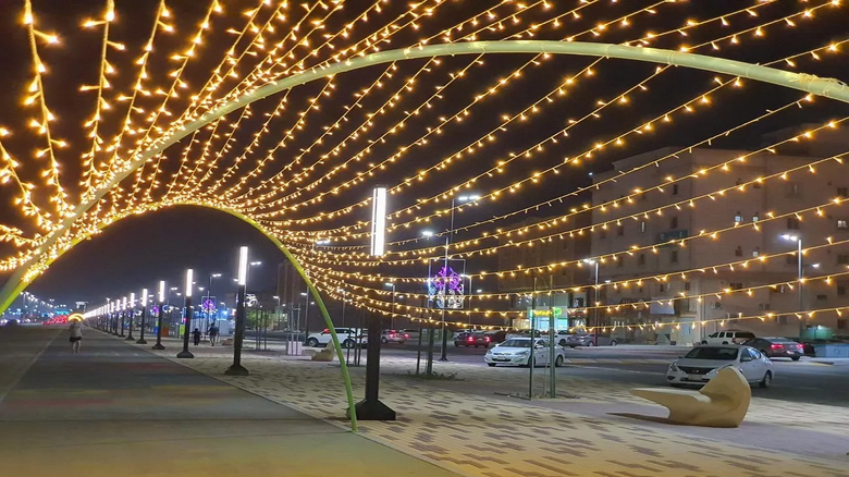 تنفيذ المرحلة الأولى لممشى “البهجة” في الدمام