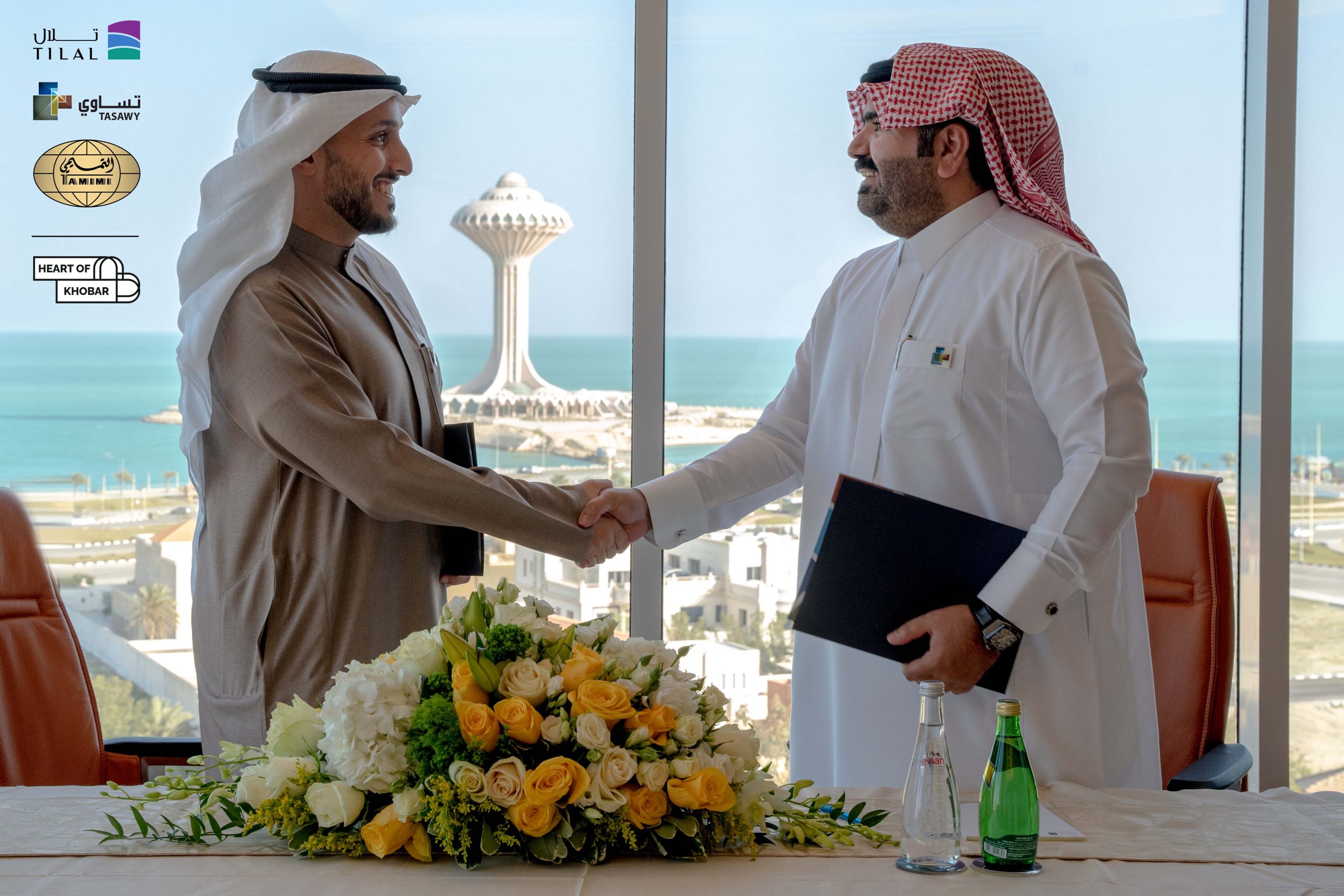 “شركة تساوي” تبرم اتفاقية مع شركة تلال العقارية لتطوير البنية التحتية لمشروع قلب الخبر