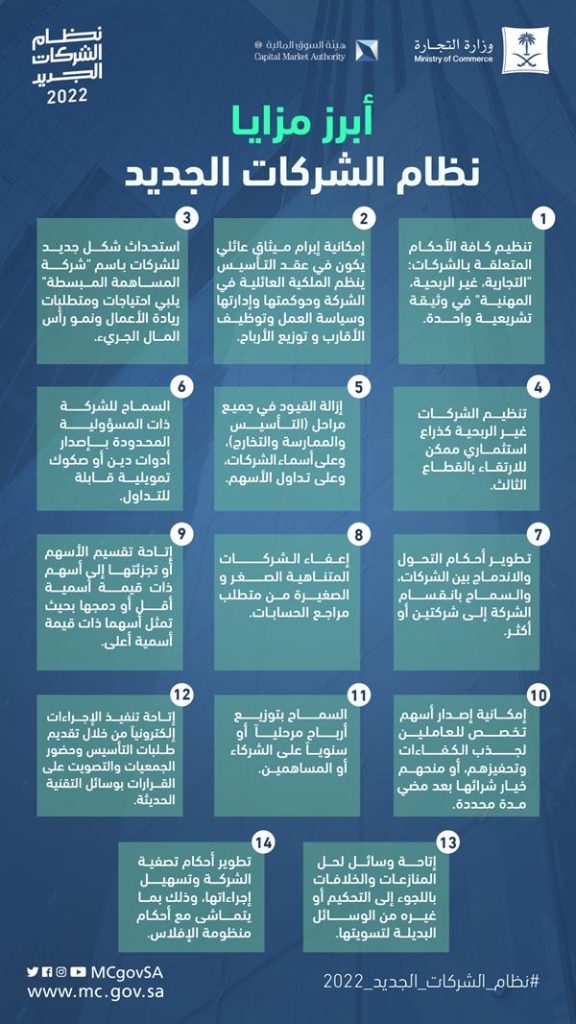 نظام الشركات الجديد