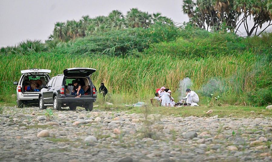 بالصور.. متنزه ومطل الفطيحة معلم سياحي واعد في جازان