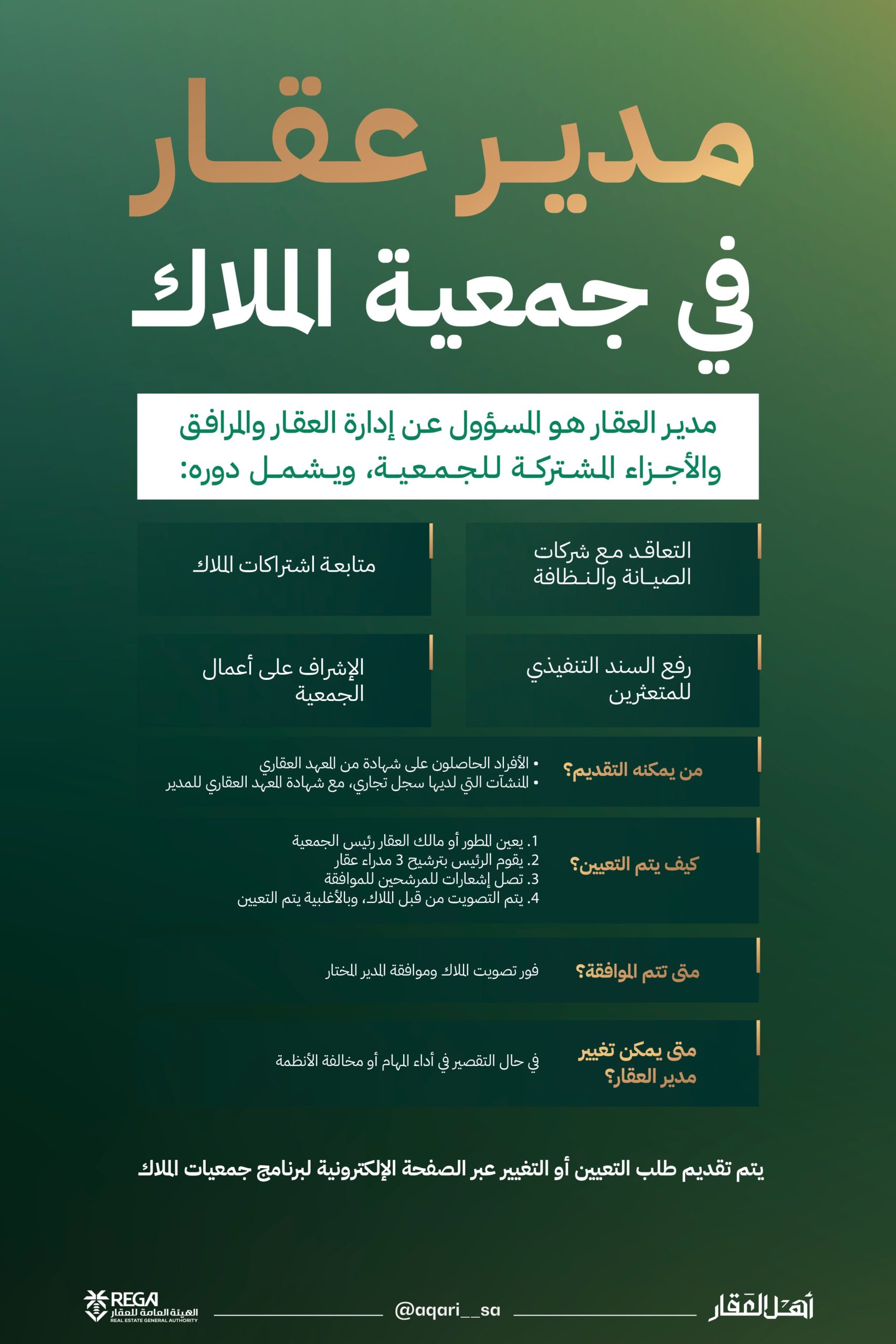 مدير عقار في جمعية الملاك.. ماذا تعرف عنه وما هي مهامه وكيف يتم تعيينه؟