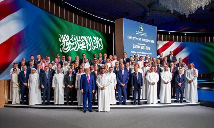 ولي العهد والرئيس الأمريكي يشاركان في منتدى الاستثمار السعودي – الأمريكي