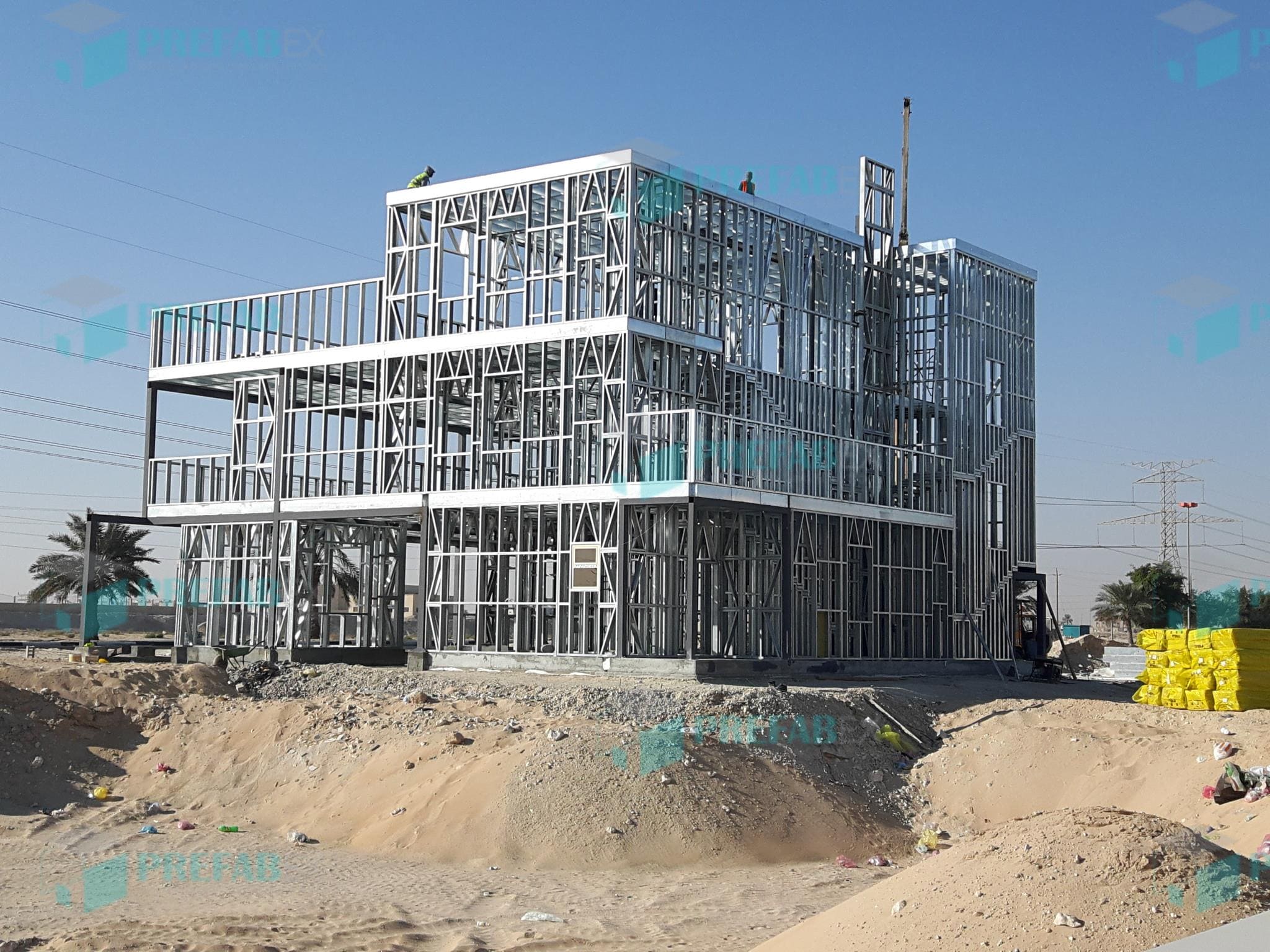 4.13 مليار دولار حجم سوق البناء بالهياكل الفولاذية الخفيفة