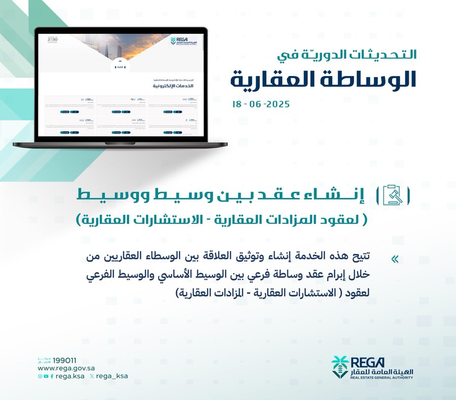 بعد إطلاقها.. ماذا تعرف عن خدمة توثيق عقود الشراكة بين الوسطاء العقاريين؟